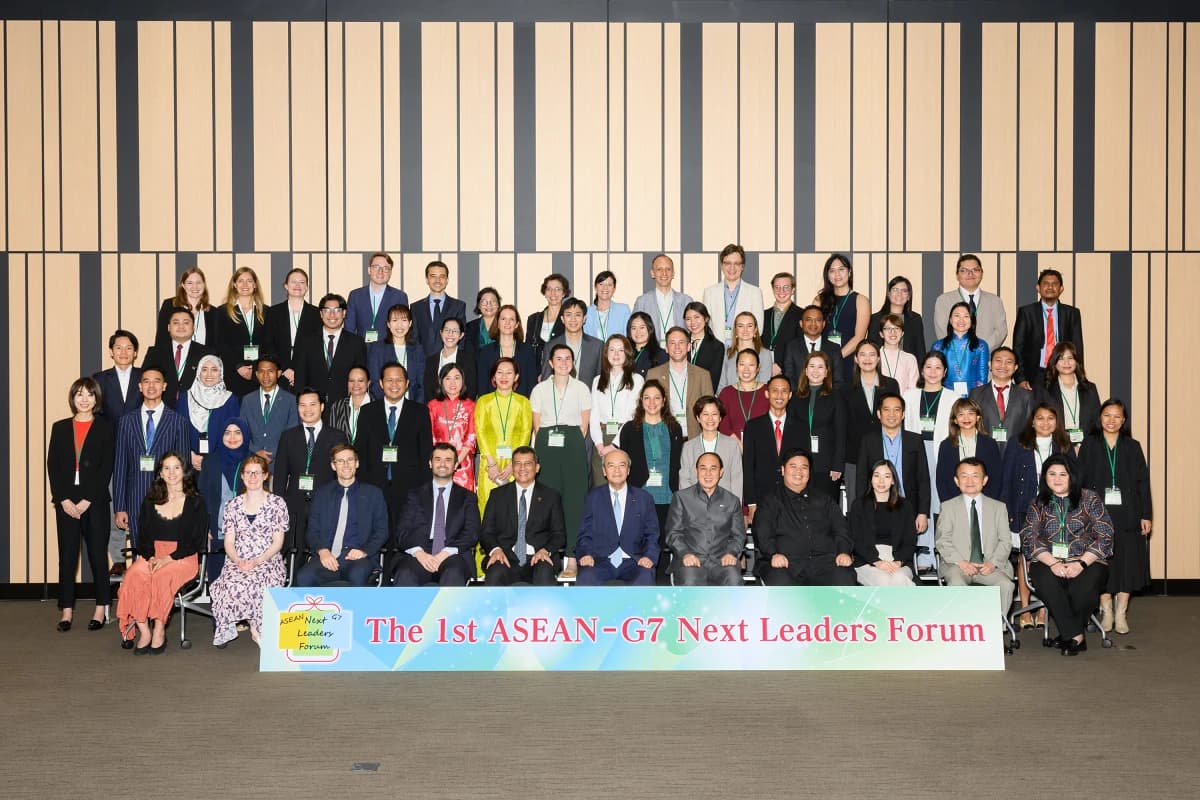 Strengthening Leadership and Cooperation through the First ASEAN–G7 Next Leaders Forum