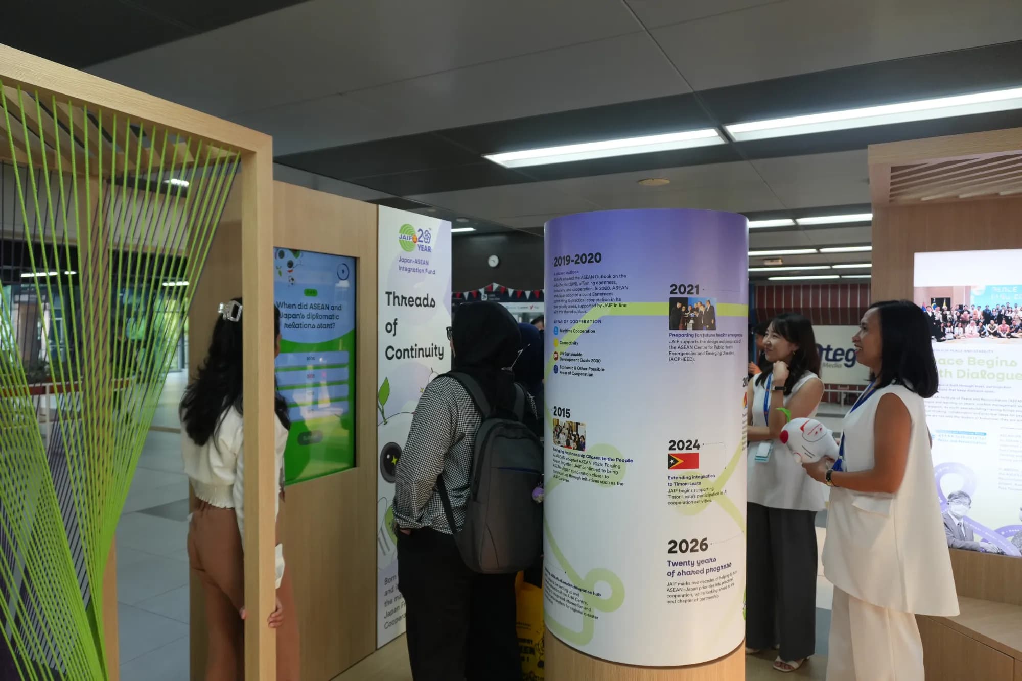 JAIF 20th anniversary exhibition photo 1